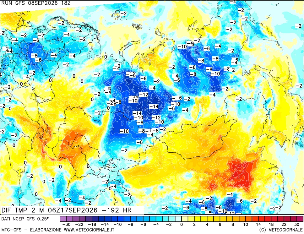 mappa Dif. Temp - Init