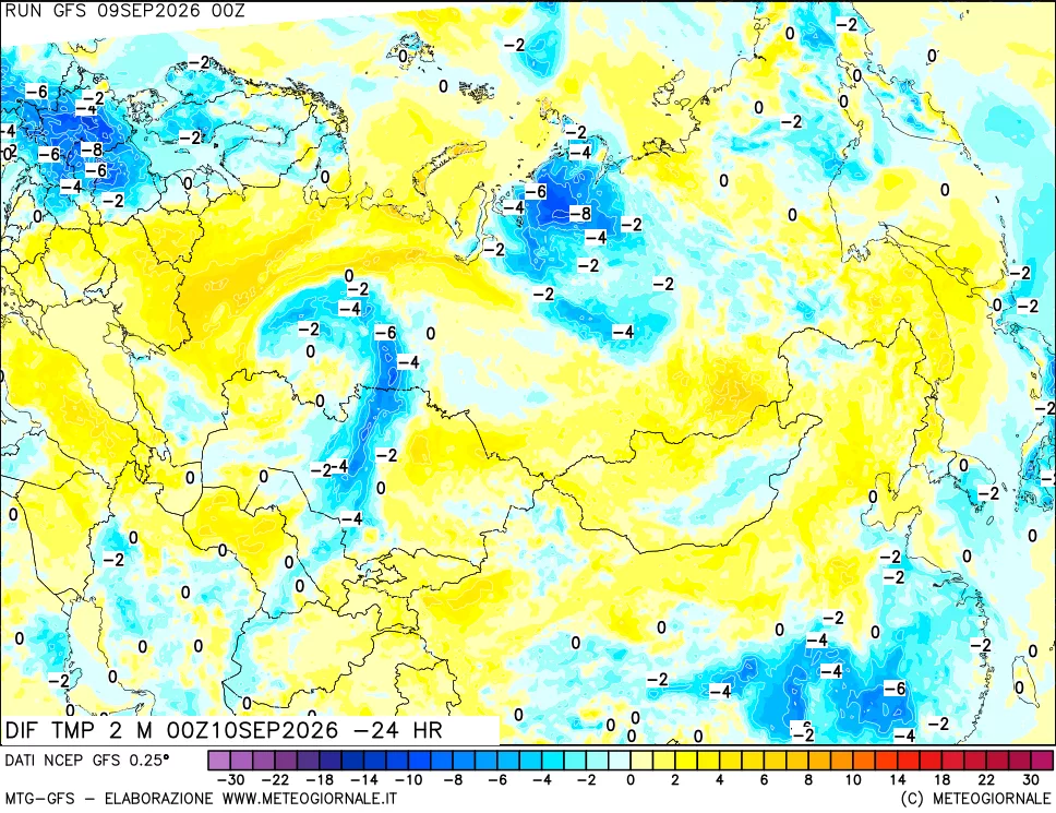 mappa Dif. Temp - Init