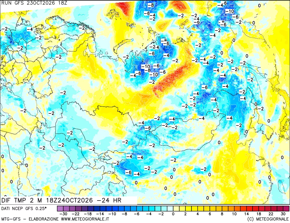 mappa Dif. Temp - Init