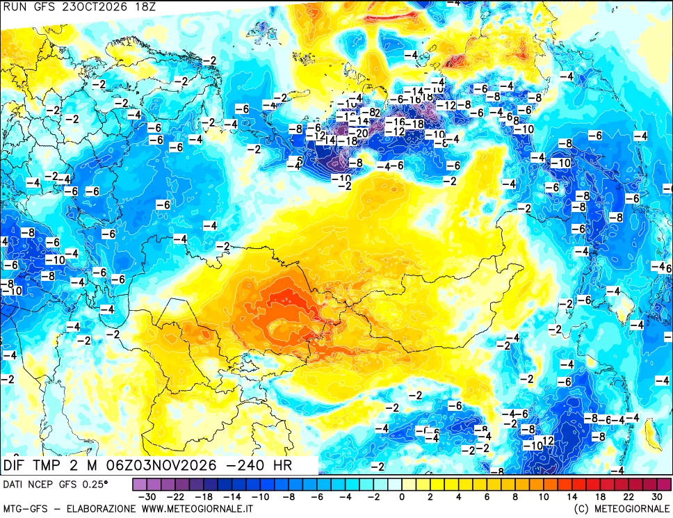 mappa Dif. Temp - Init