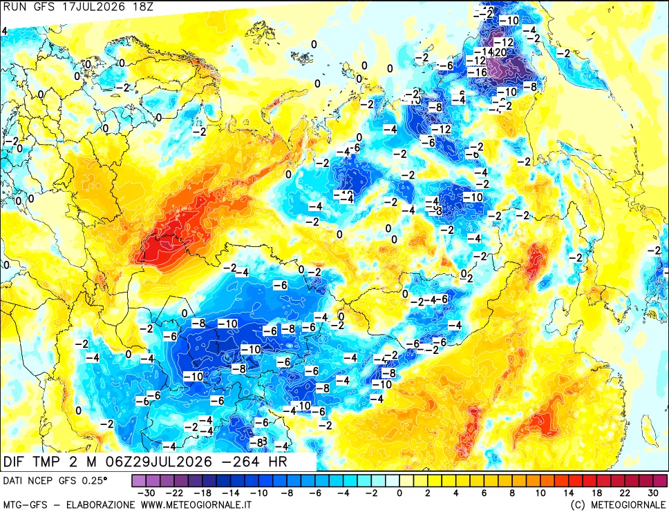mappa Dif. Temp - Init