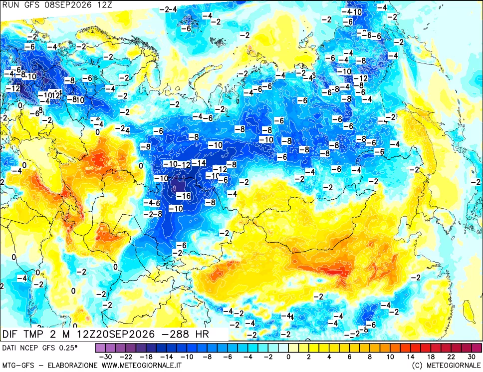 mappa Dif. Temp - Init