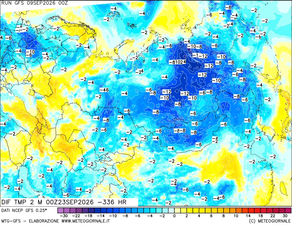 mappa Dif. Temp - Init