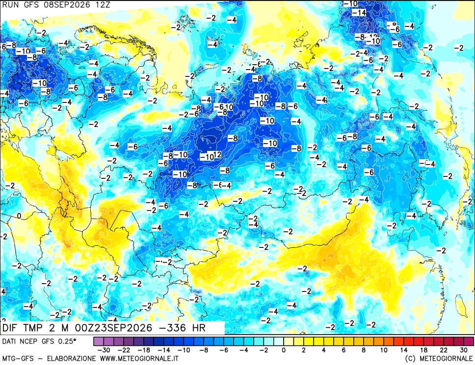 mappa Dif. Temp - Init
