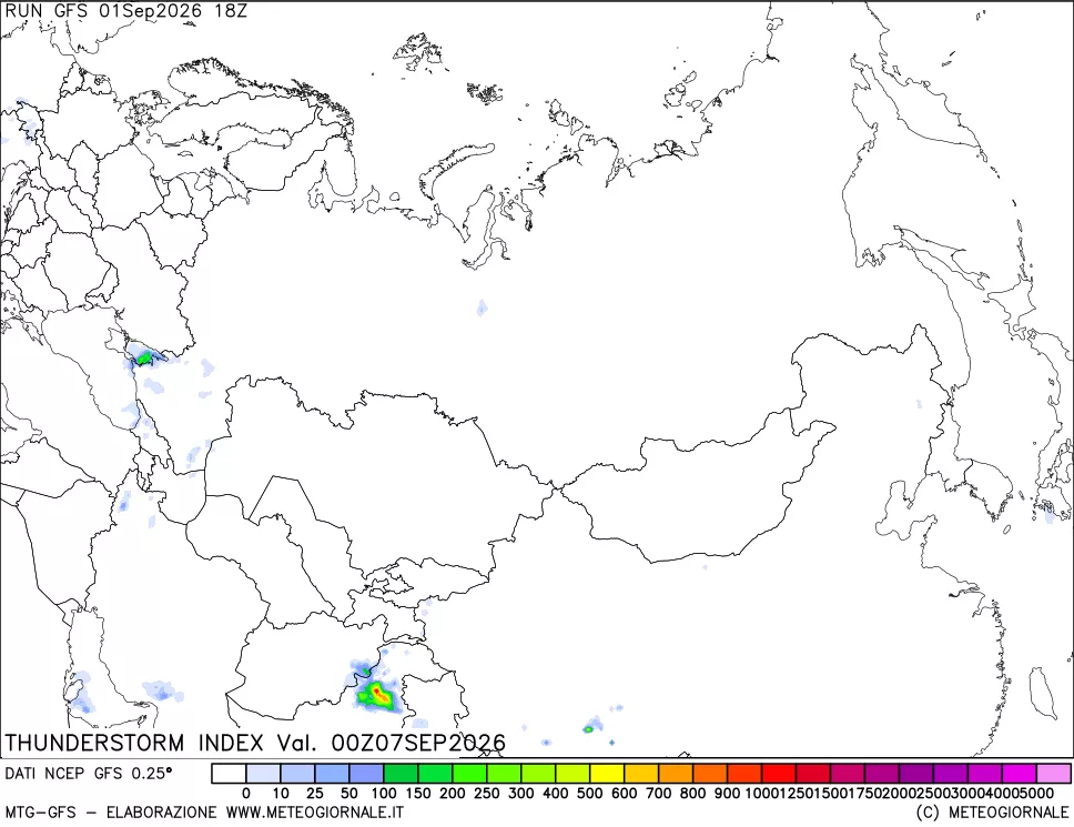 mappa Indice Temporali (TSI)