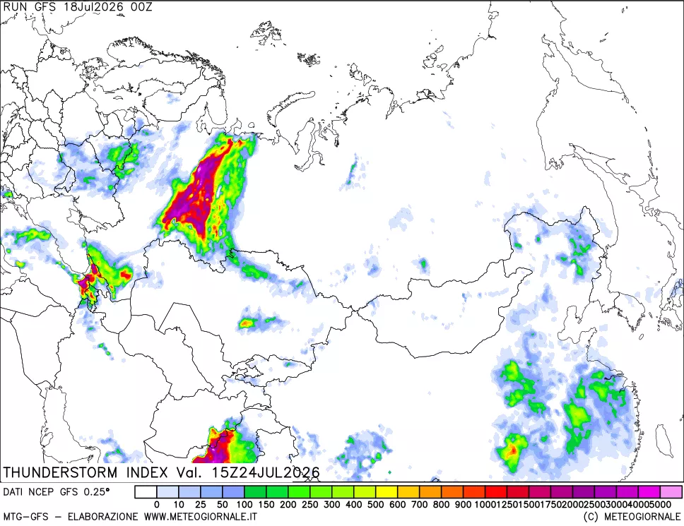 mappa Indice Temporali (TSI)