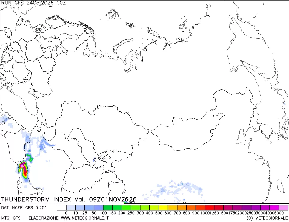 mappa Indice Temporali (TSI)