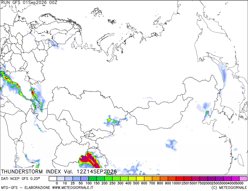 mappa Indice Temporali (TSI)