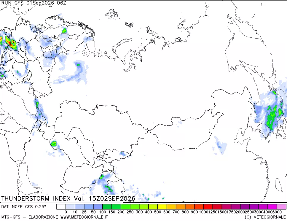 mappa Indice Temporali (TSI)