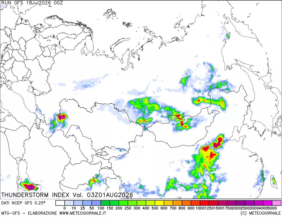 mappa Indice Temporali (TSI)