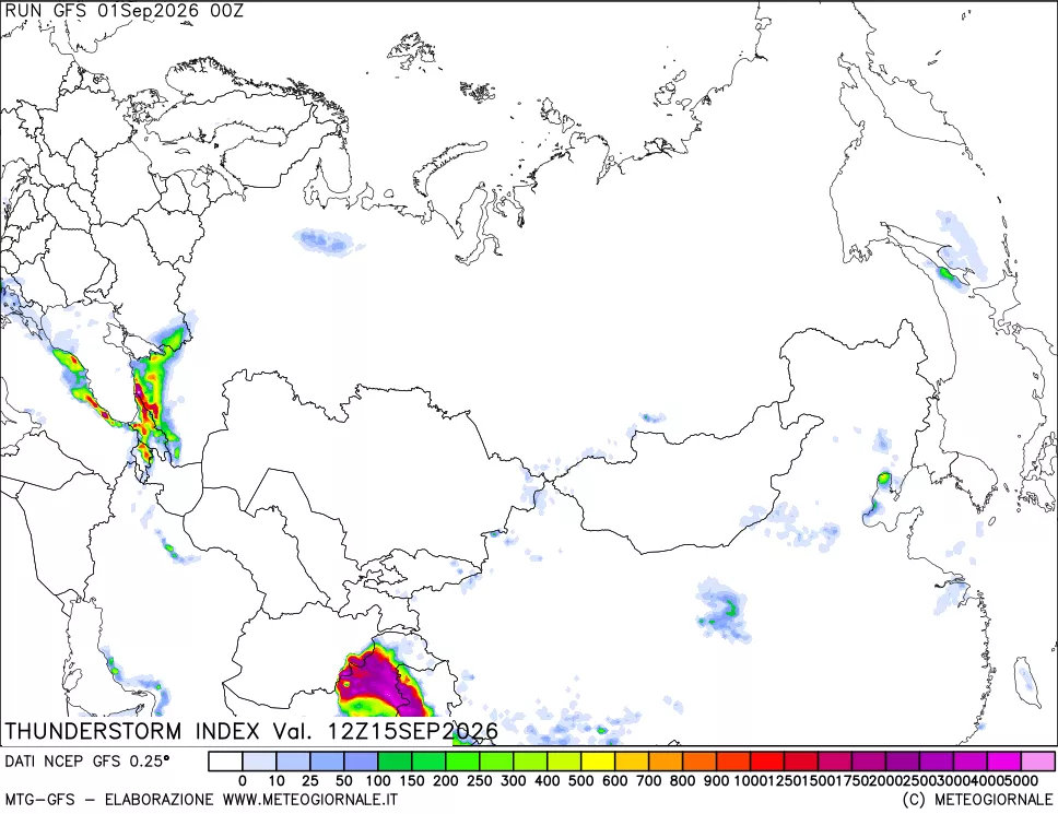 mappa Indice Temporali (TSI)