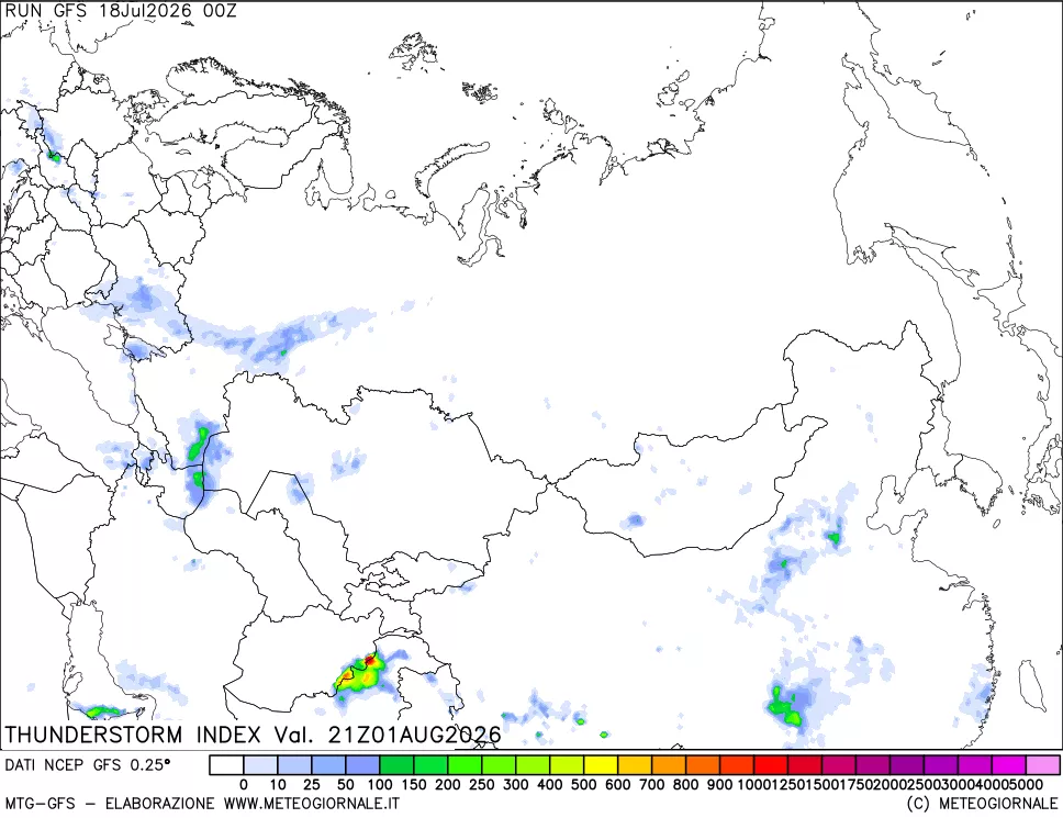 mappa Indice Temporali (TSI)