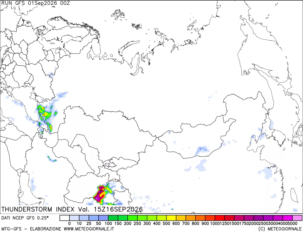 mappa Indice Temporali (TSI)