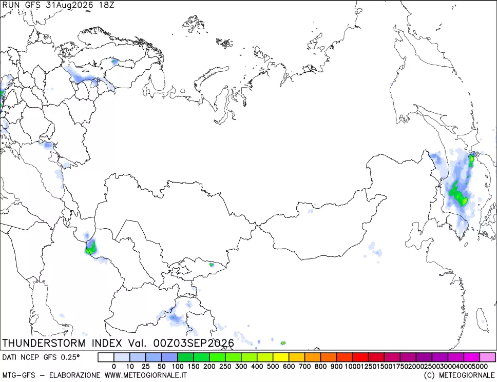 mappa Indice Temporali (TSI)