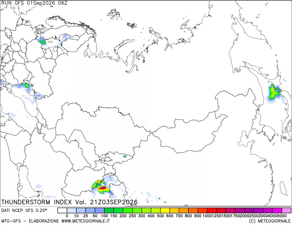 mappa Indice Temporali (TSI)