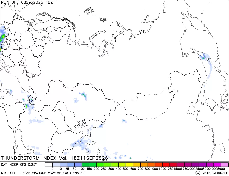 mappa Indice Temporali (TSI)