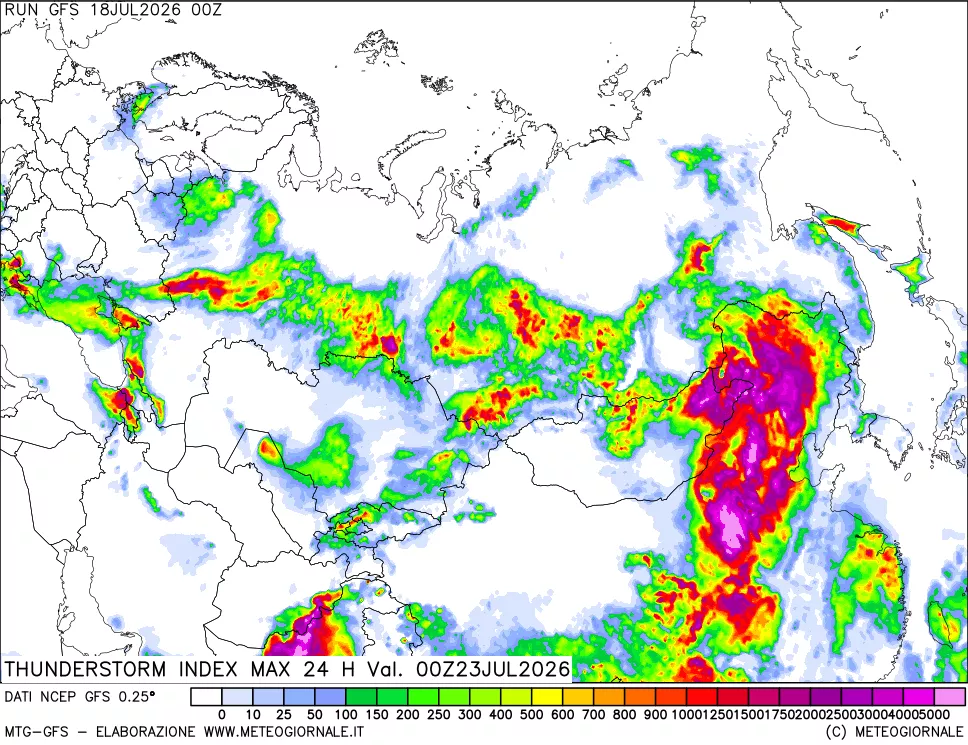 mappa TSI Max 24 ore