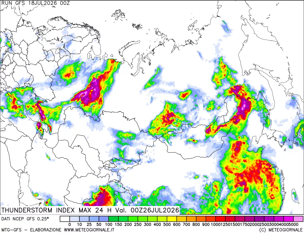 mappa TSI Max 24 ore