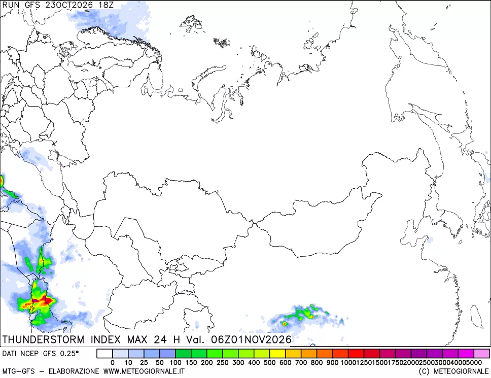 mappa TSI Max 24 ore