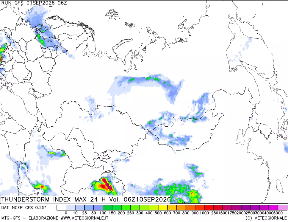 mappa TSI Max 24 ore