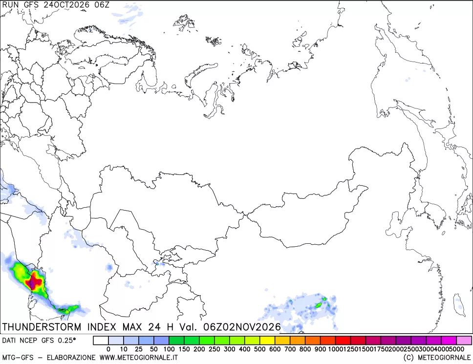 mappa TSI Max 24 ore