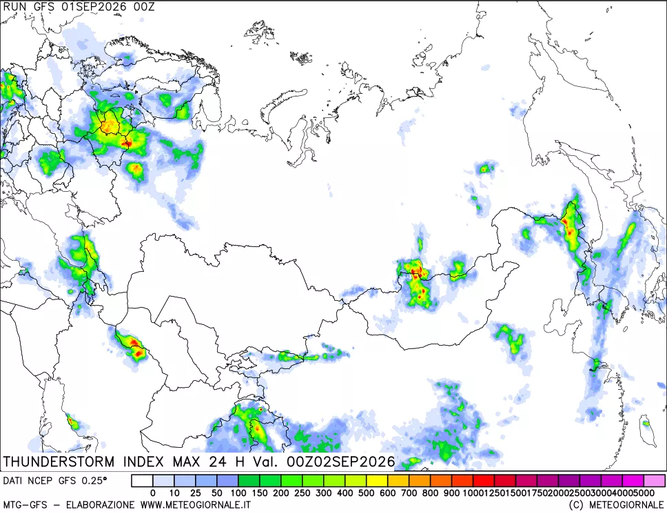 mappa TSI Max 24 ore