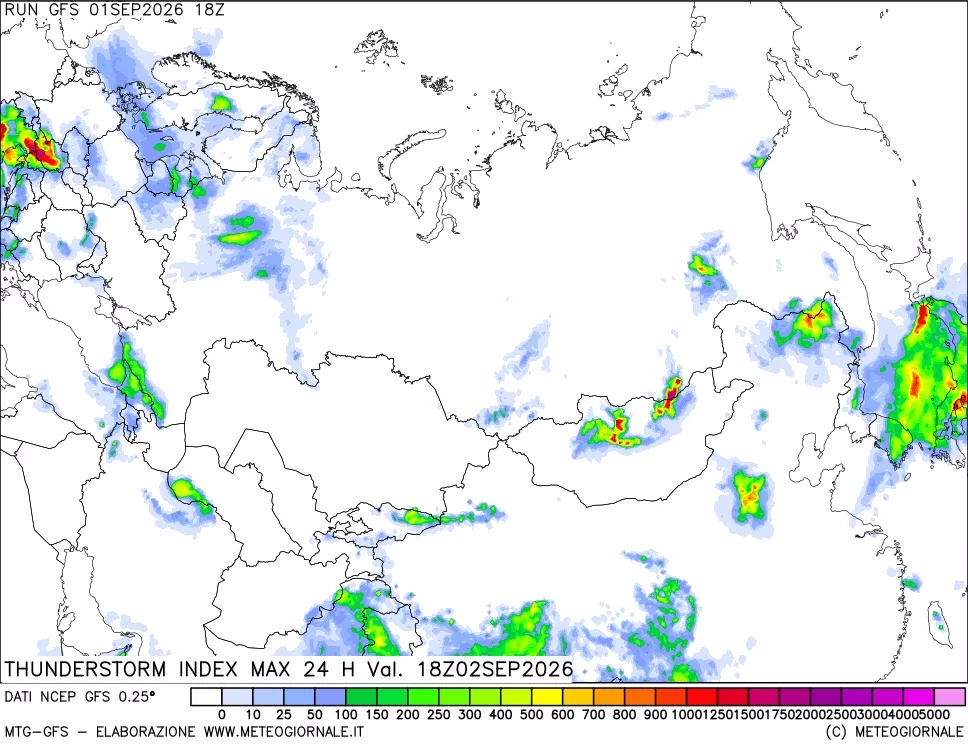 mappa TSI Max 24 ore