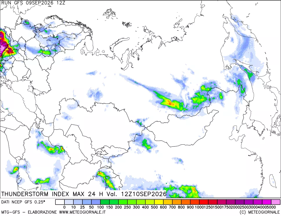 mappa TSI Max 24 ore