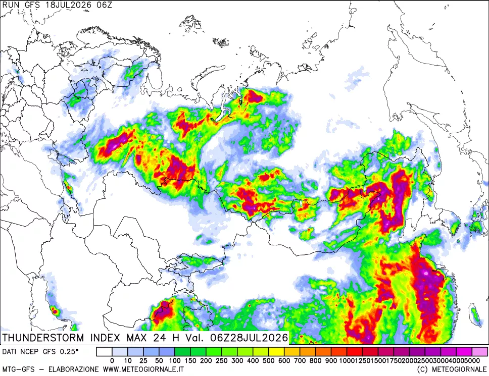 mappa TSI Max 24 ore