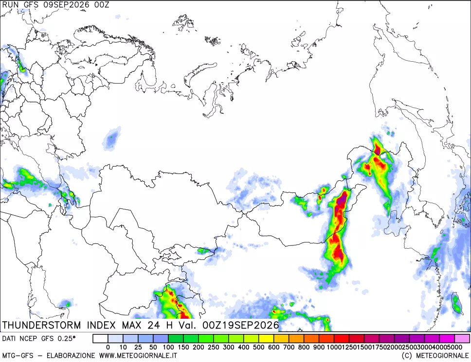 mappa TSI Max 24 ore
