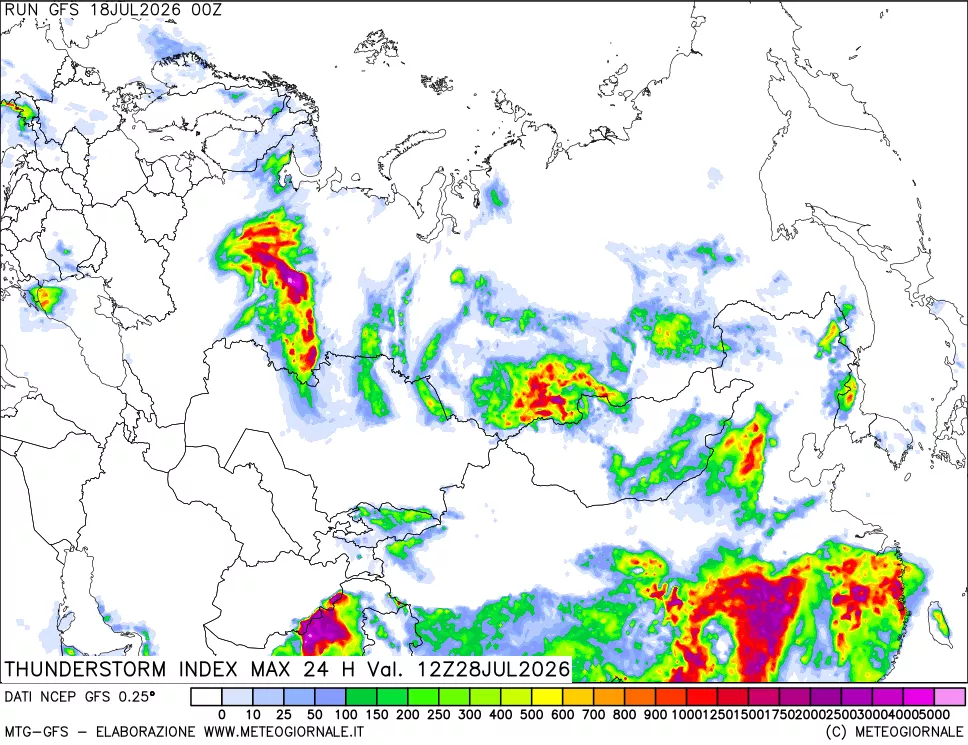 mappa TSI Max 24 ore