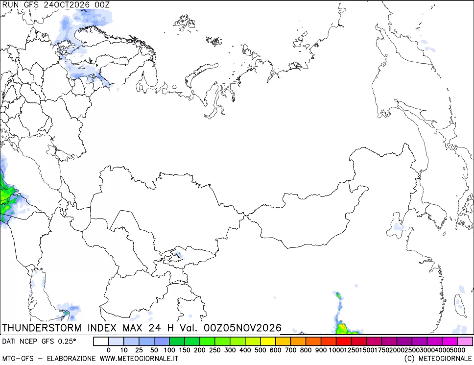 mappa TSI Max 24 ore
