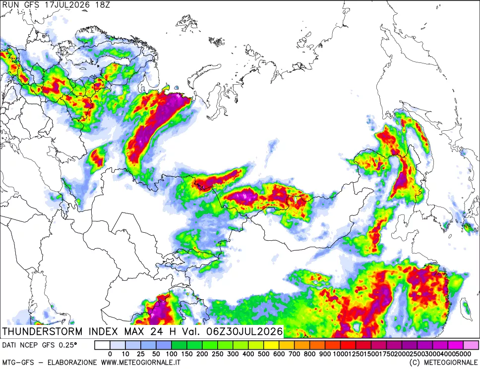 mappa TSI Max 24 ore