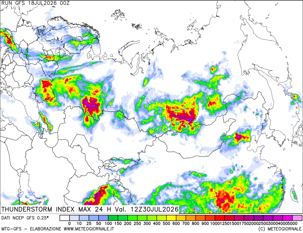 mappa TSI Max 24 ore
