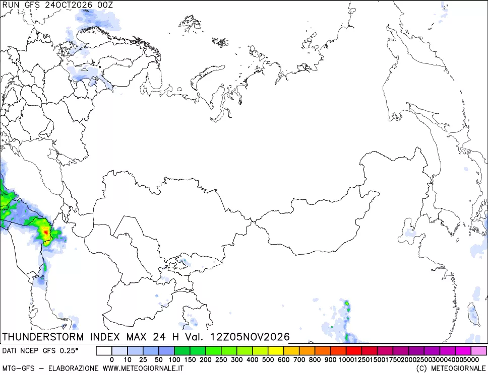 mappa TSI Max 24 ore