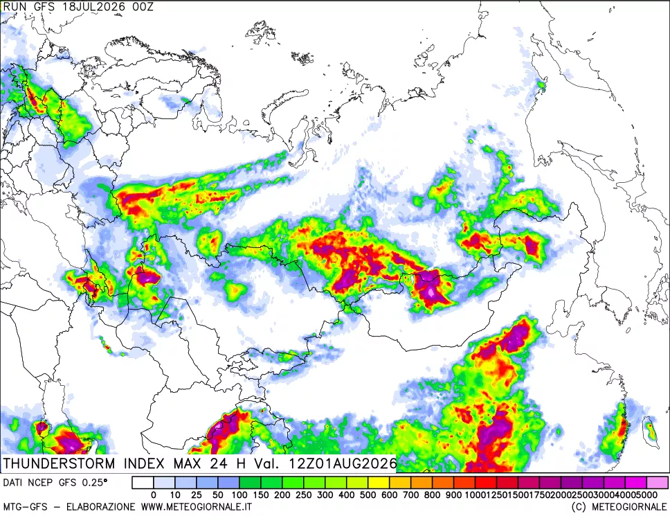 mappa TSI Max 24 ore