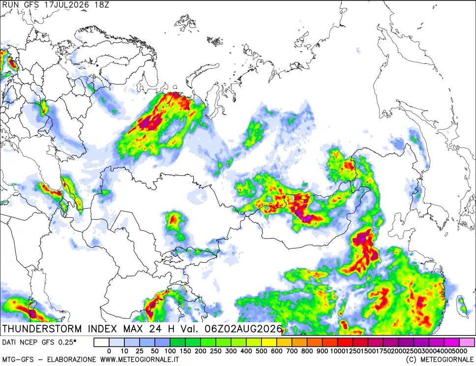 mappa TSI Max 24 ore