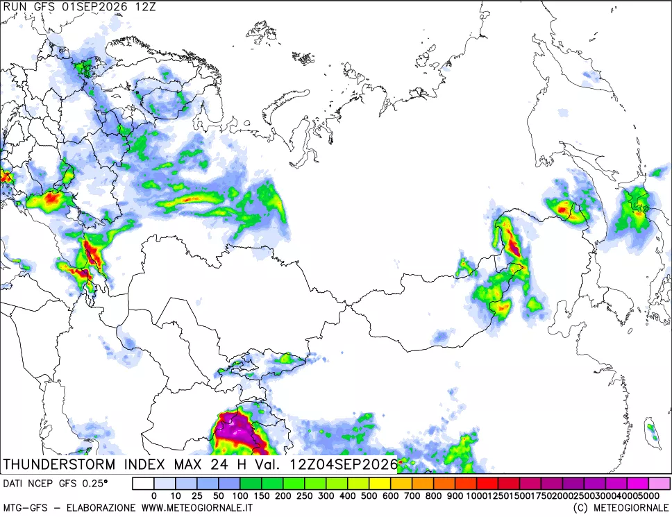 mappa TSI Max 24 ore