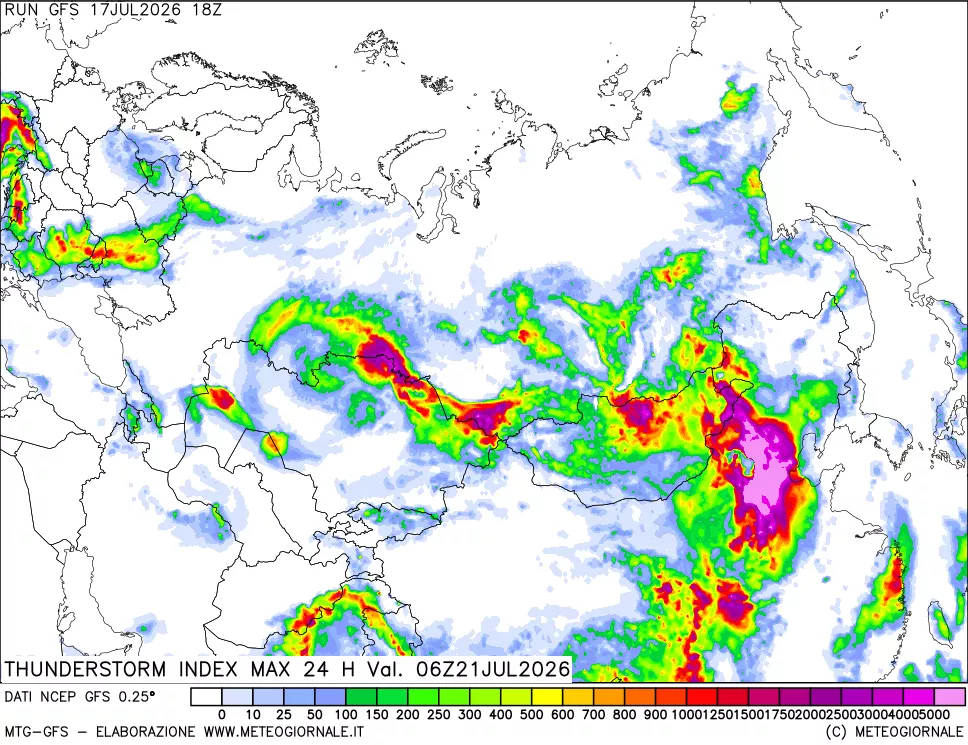 mappa TSI Max 24 ore