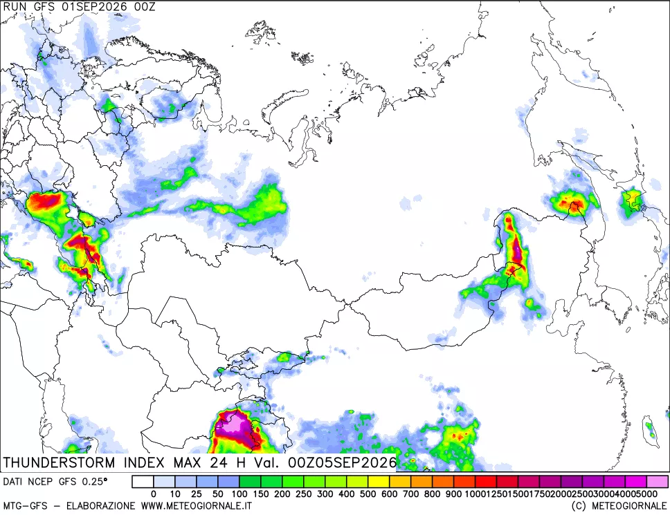 mappa TSI Max 24 ore