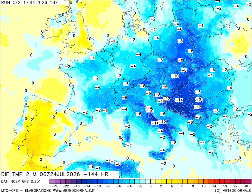 mappa Dif. Temp - Init
