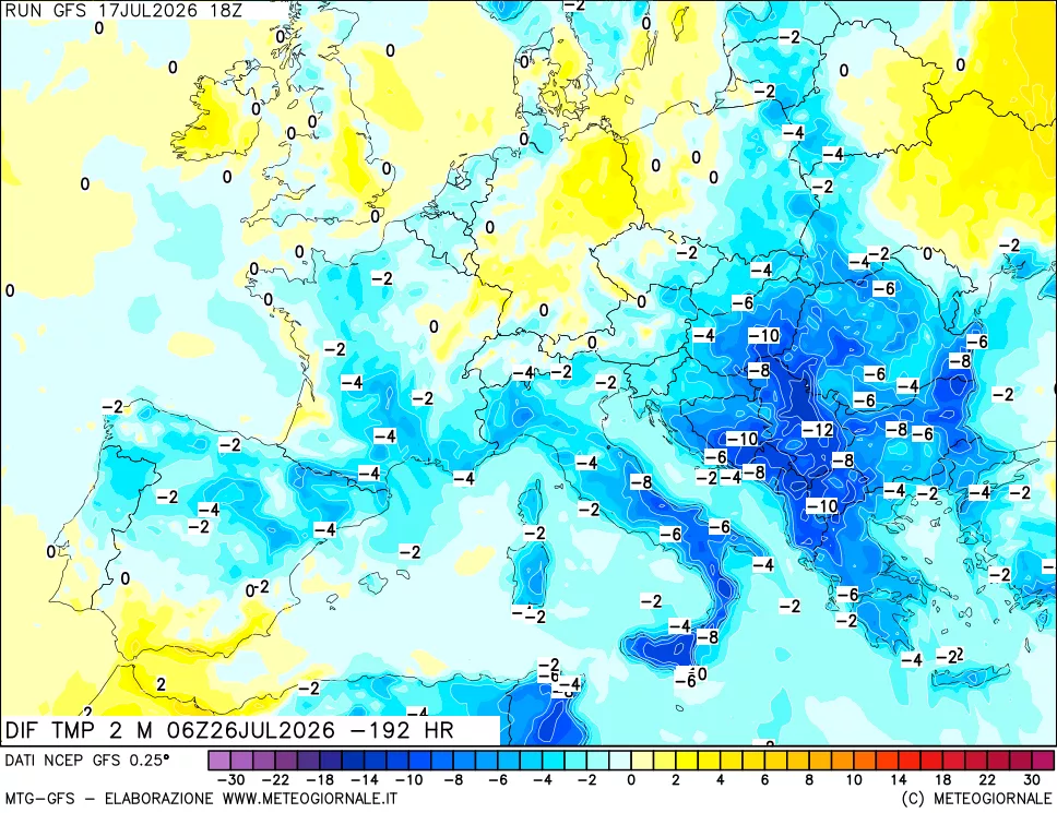 mappa Dif. Temp - Init