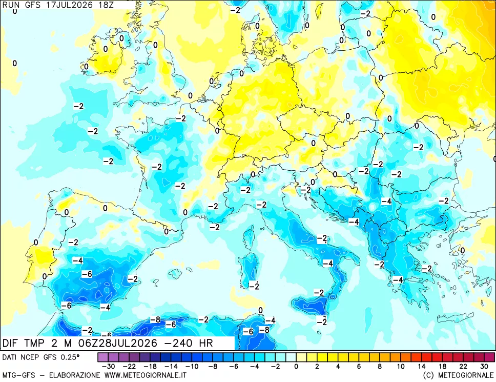 mappa Dif. Temp - Init