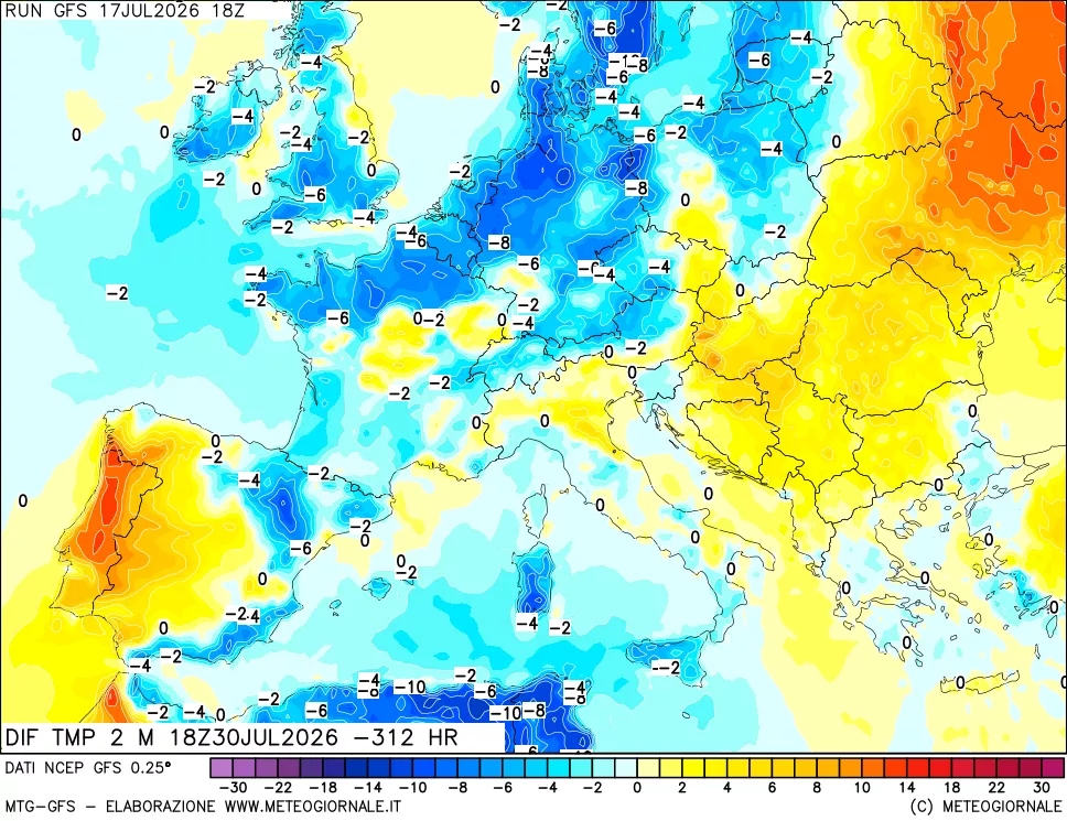 mappa Dif. Temp - Init