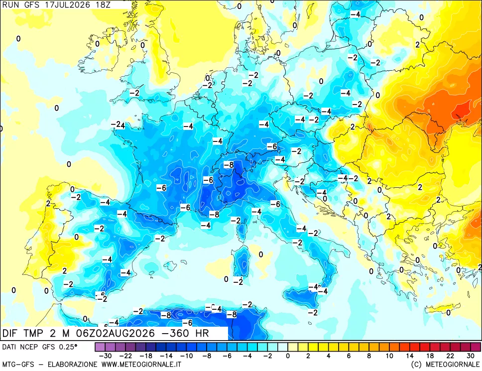 mappa Dif. Temp - Init