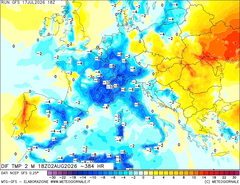 mappa Dif. Temp - Init