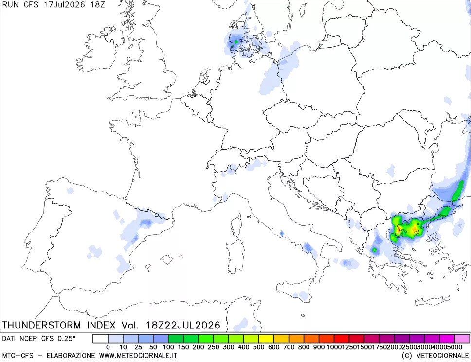 mappa Indice Temporali (TSI)