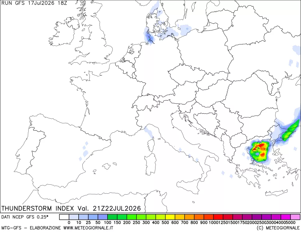 mappa Indice Temporali (TSI)