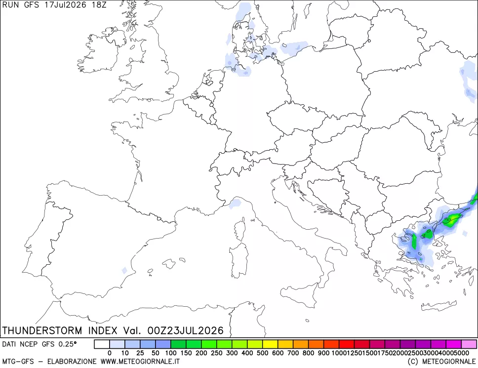 mappa Indice Temporali (TSI)