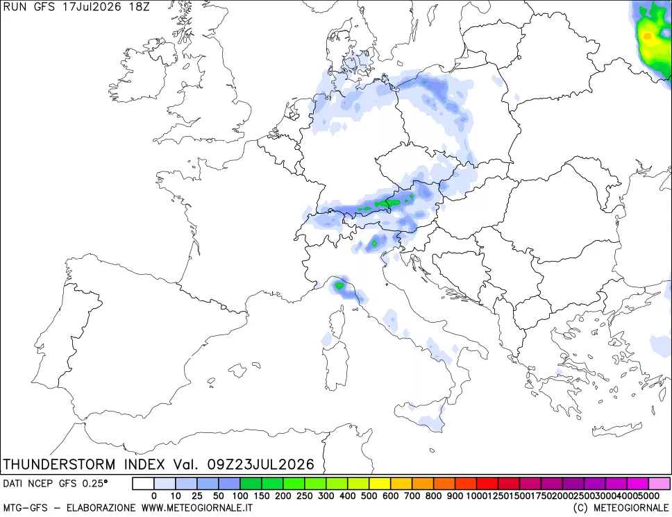 mappa Indice Temporali (TSI)